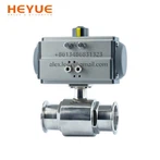 বায়ুসংক্রান্ত স্যানিটারি বল ভালভ